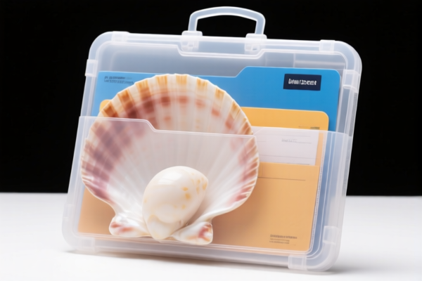 Plastic Shell Document Case