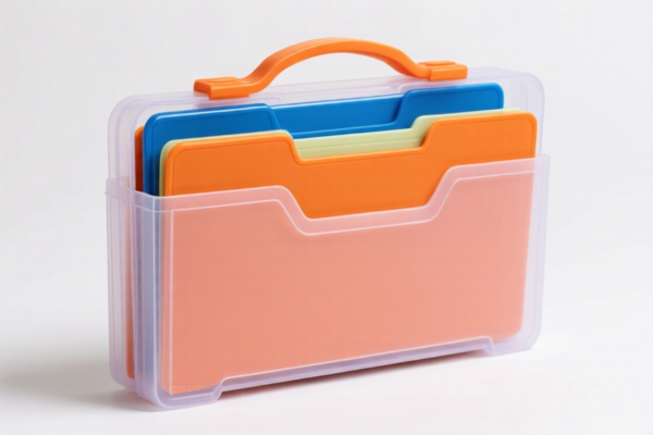 Plastic Shell Document Case