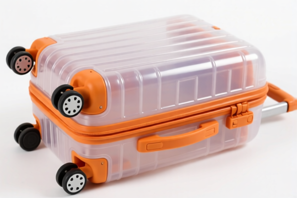 Plastic Shell Trolley Travel Case