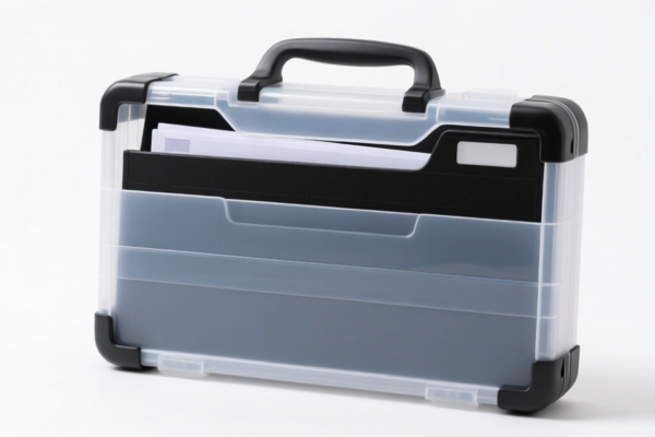 Image for Plastic Outer Shell Document Case