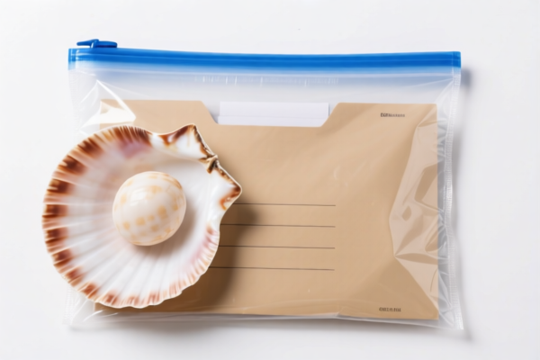 Plastic Shell Document Bag