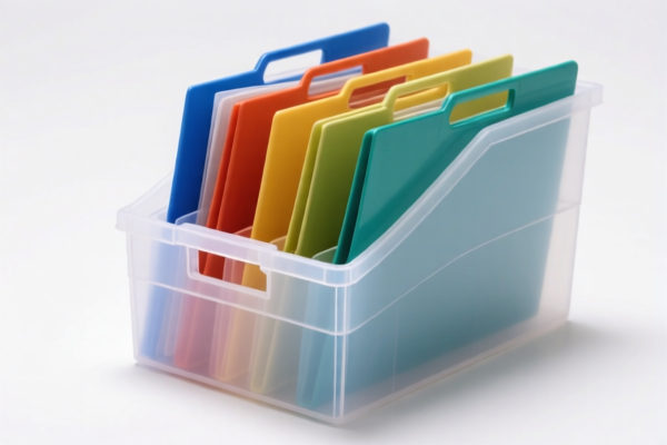 Image for plastic file folder