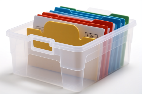 Image for plastic file folder