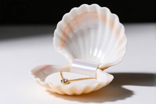 Image for Plastic Shell Jewelry Box
