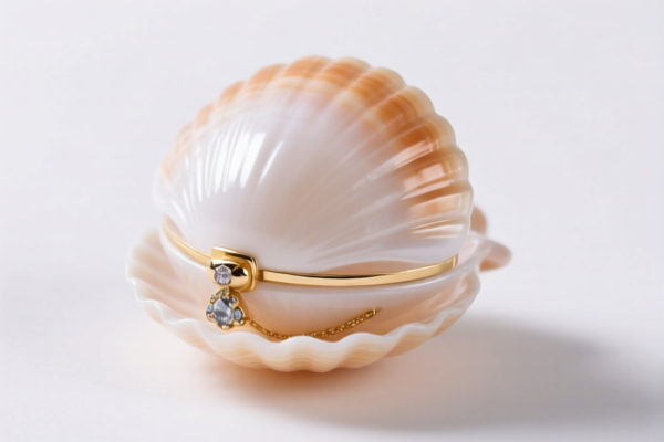 Image for Plastic Shell Jewelry Box
