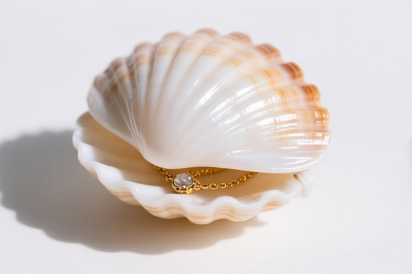 Image for Plastic Shell Jewelry Box