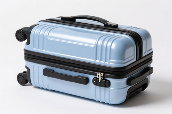 Plastic Shell Travel Suitcase