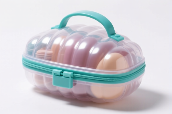 Plastic Shell Vanity Case