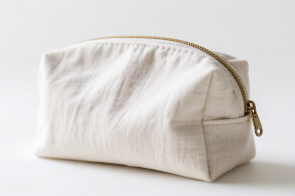 Image for Vegetable Fiber Woven Cosmetic Bag