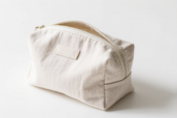 Image for Vegetable Fiber Woven Cosmetic Bag
