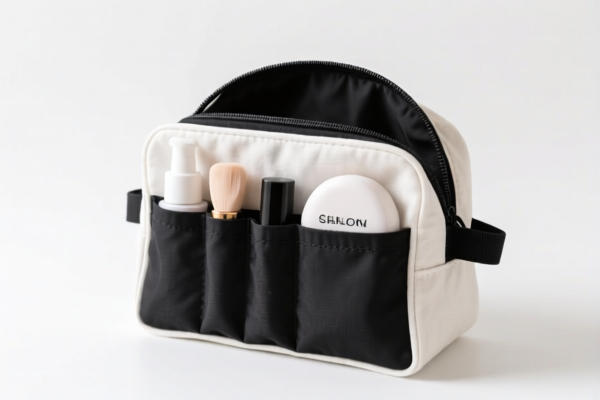 Cotton Cosmetic Organizer Bag