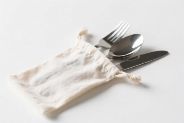 Image for Bamboo Cutlery Basket