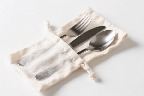 Image for Bamboo Cutlery Basket