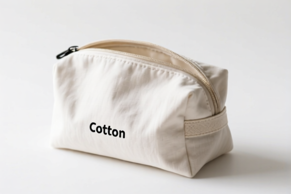 Image for Cotton Toiletry Organizer Bag
