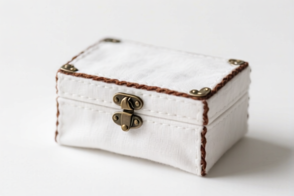 Cotton Jewelry Box