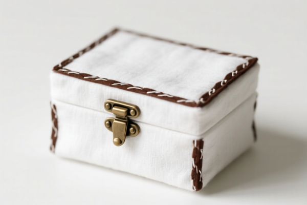 Cotton Jewelry Box