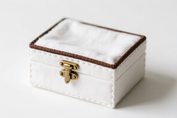 Cotton Jewelry Box