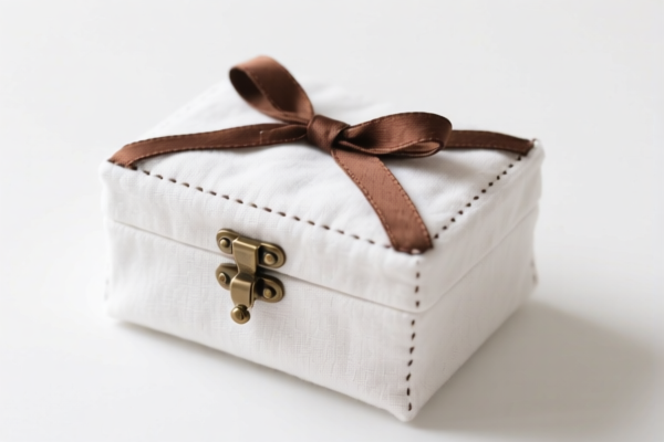 Cotton Jewelry Box