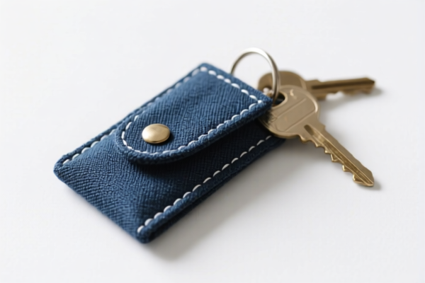 Textile Fabric Key Case