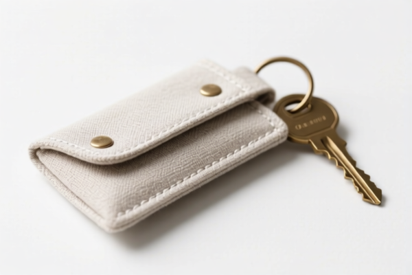 Textile Fabric Key Case