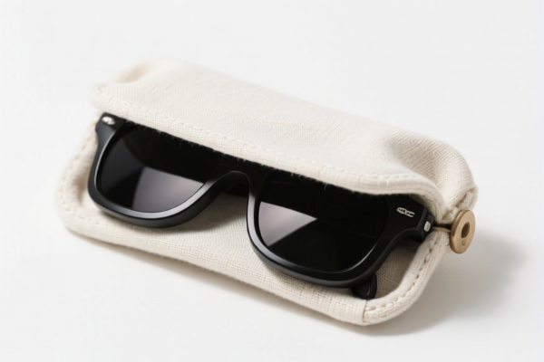 Textile Fabric Lens Case