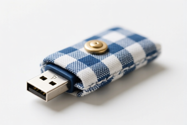 Textile Fabric USB Drive Case