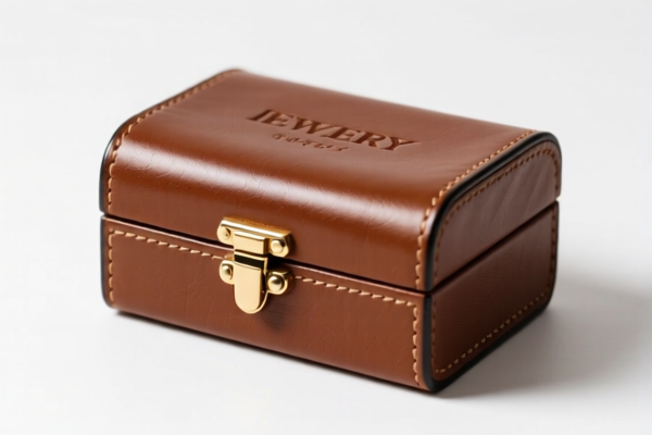 Leather Jewelry Box