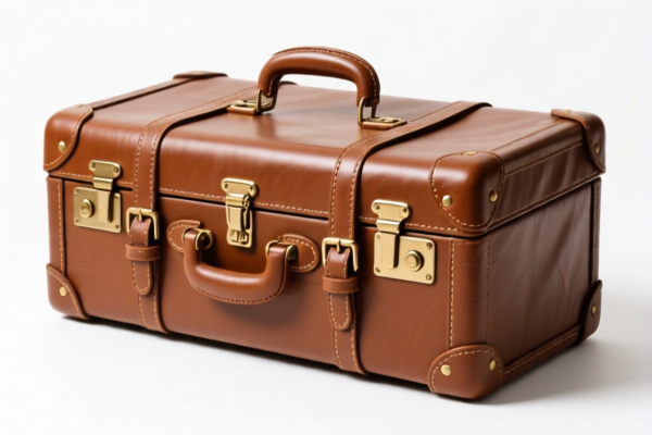 Leather Travel Trunk