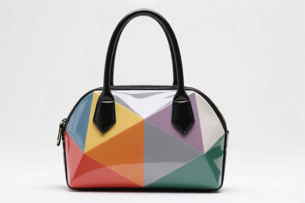 Geometric Plastic Handbag