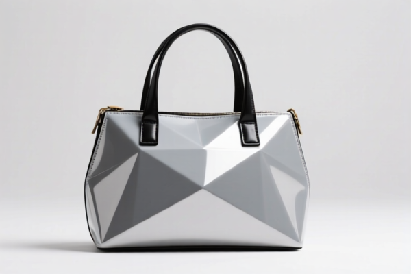 Geometric Plastic Handbag