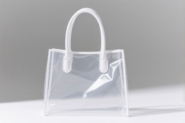 Minimalist Plastic Handbag