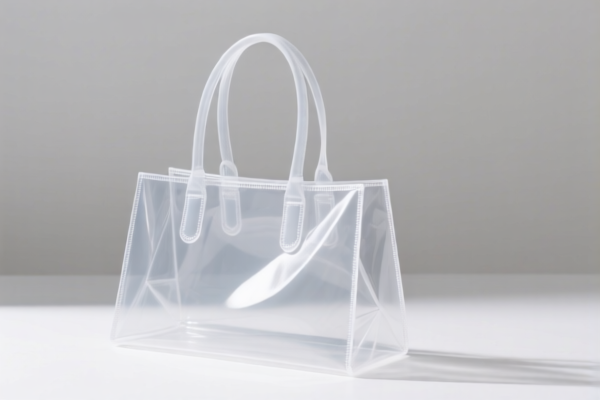 Minimalist Plastic Handbag