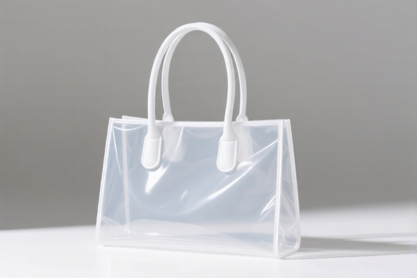 Minimalist Plastic Handbag