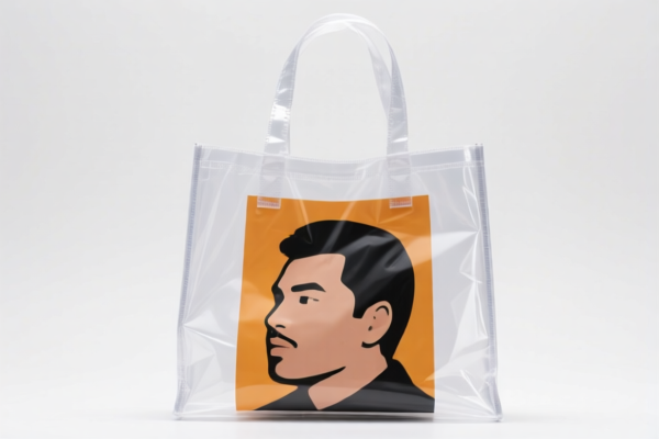 Printed Plastic Handbag