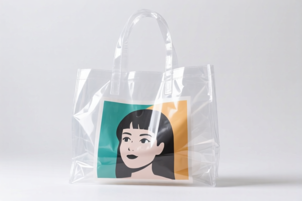Printed Plastic Handbag