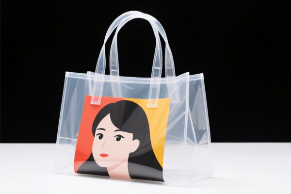 Printed Plastic Handbag