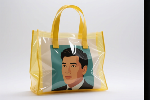 Printed Plastic Handbag