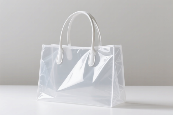Simple Plastic Handbag