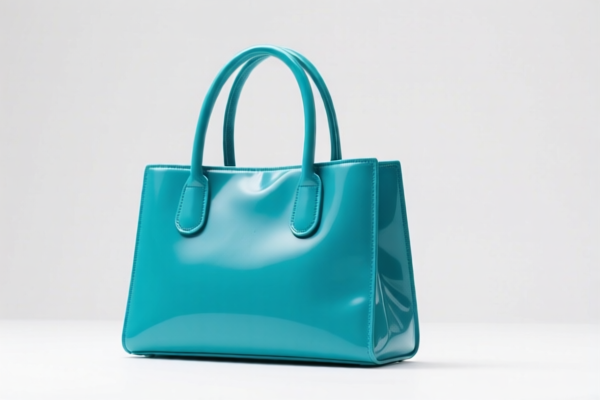 Solid Color Plastic Handbag