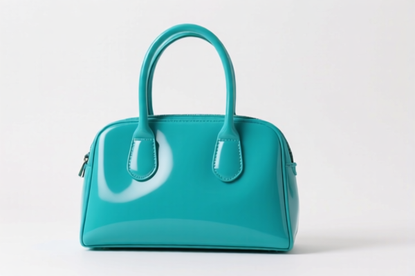 Solid Color Plastic Handbag