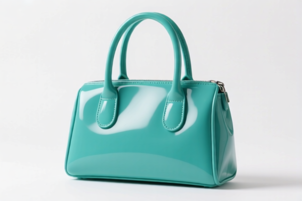 Solid Color Plastic Handbag