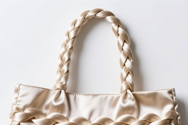 Braided Silk Shopping Bag