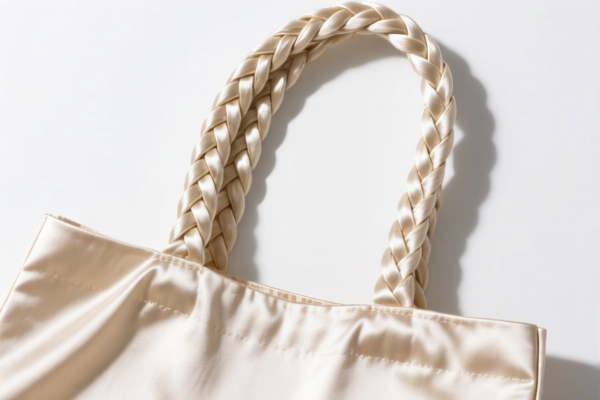 Braided Silk Shopping Bag