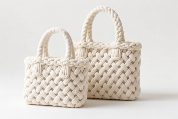 Cotton Braided Handbags (Portable)