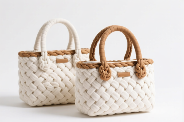 Cotton Braided Handbags (Vintage)