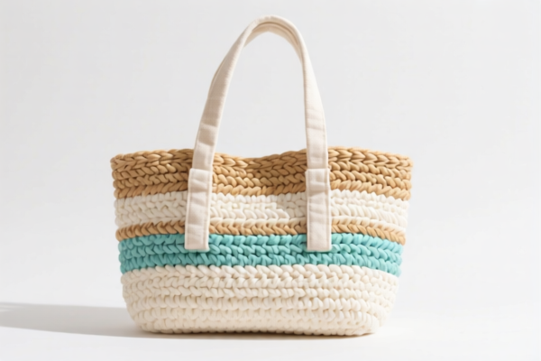 Image for Cotton Braided Summer Beach Bags