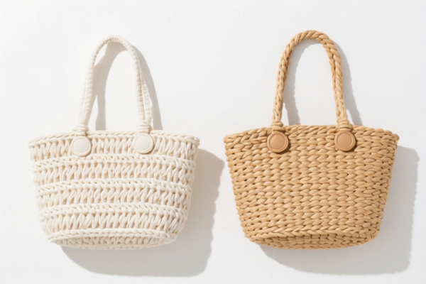 Image for Cotton Braided Summer Beach Bags