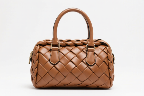 Braided Handbag for Summer Travel, with Shoulder Strap and Handle