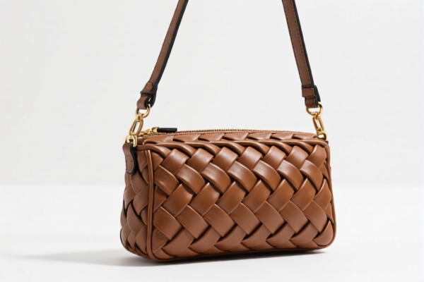 Braided Handbag with Shoulder Strap, Fashionable and Portable