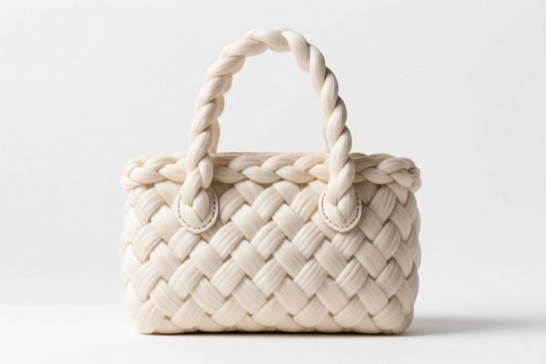 Synthetic Fiber Braided Handbag